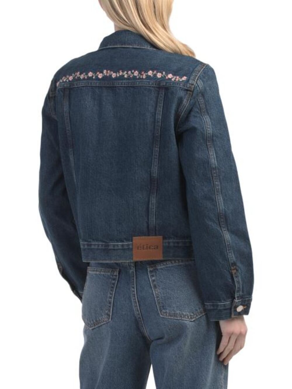 ETICA The Pixie Embroidered Denim Jacket - Picture 2 of 5